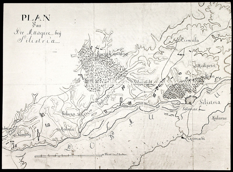 Plan von der Attaque bey Silistria