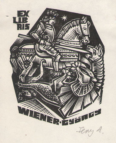 Exlibris Wiener Gyuagy