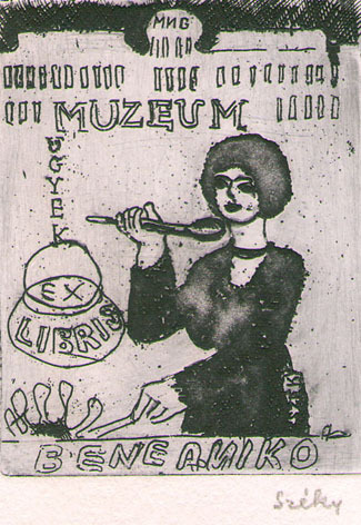 Exlibris Museum Ugyek
