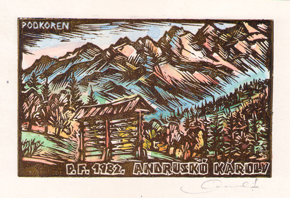 P.F. 1982 Andrusko Karoly. Podkoren