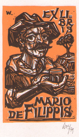 Exlibris Mario de Filippis