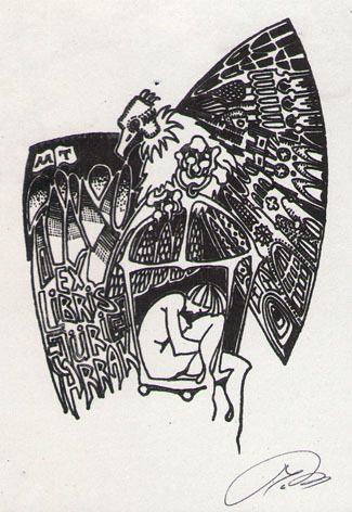 Exlibris Juri Arrak