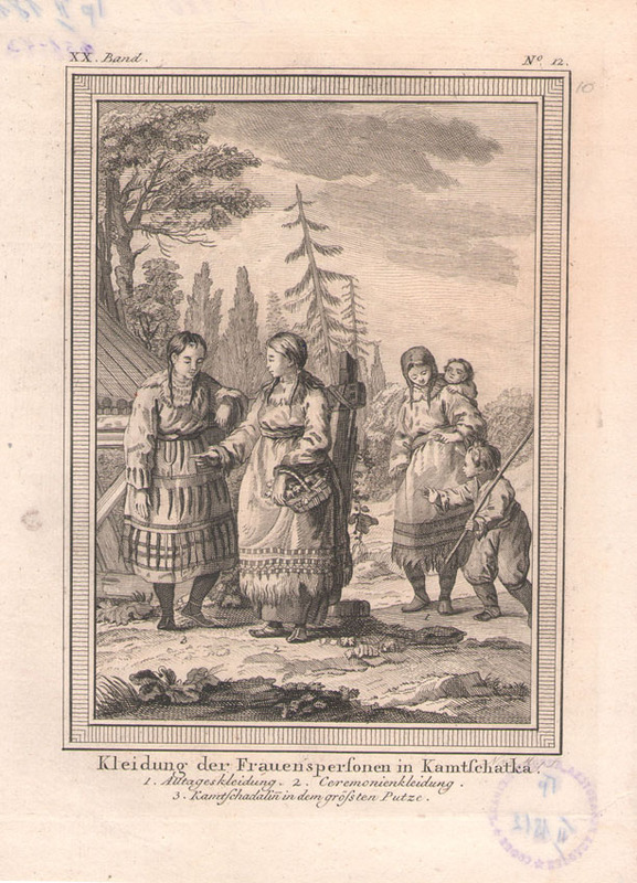 Kleidung der Frauensperfonen in Kamtschatka
