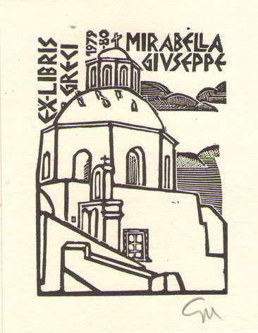 Exlibris Mirabella Giuseppe 1979-1980