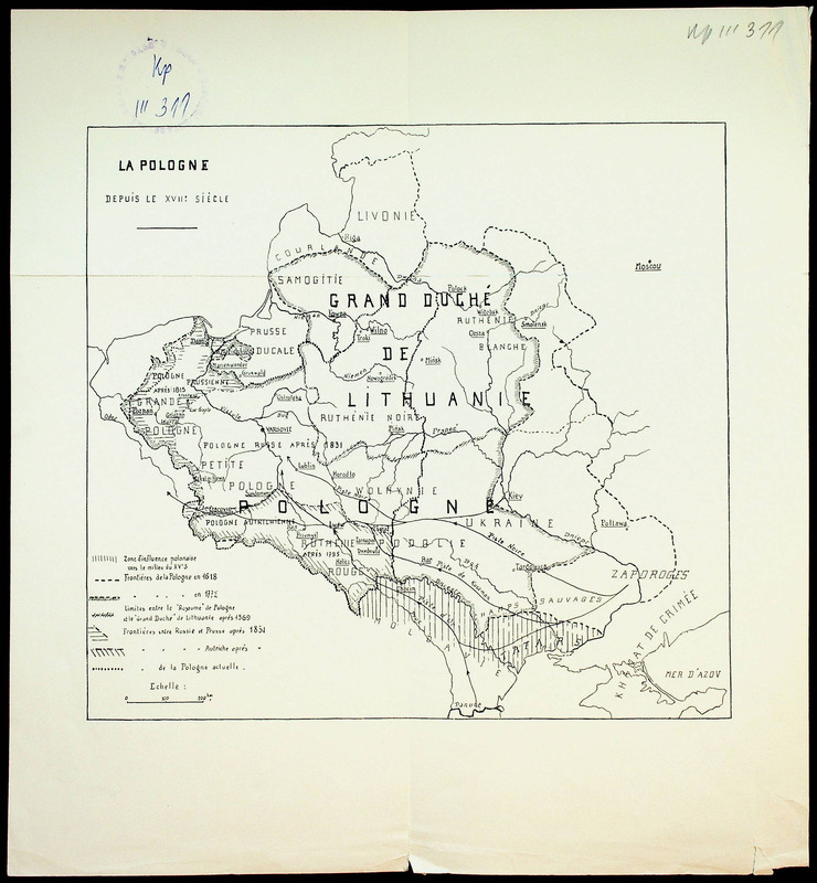 La Pologne depuis le XVII siecle