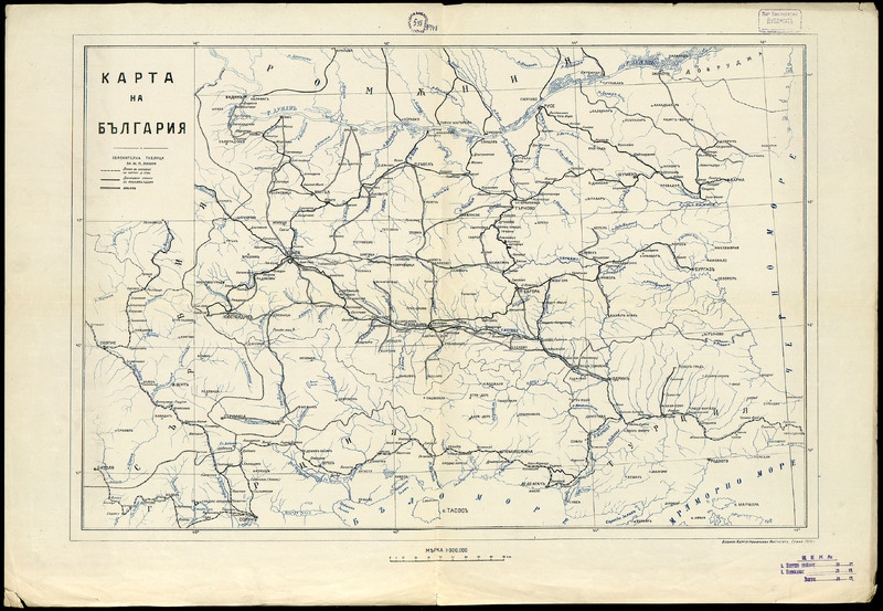 Карта на България