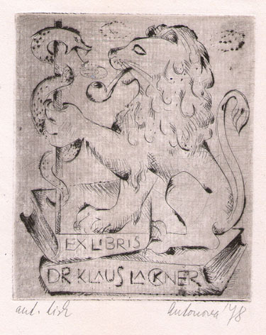 Ex Libris dr. Klaus Lakner