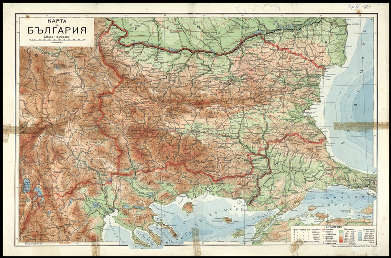 Карта на България