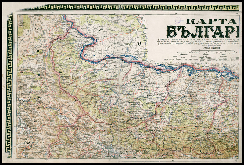Карта на България