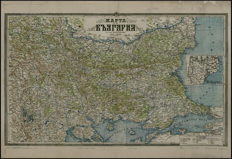 Карта на България