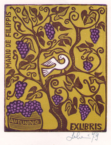 Exlibris Mario de Filippis