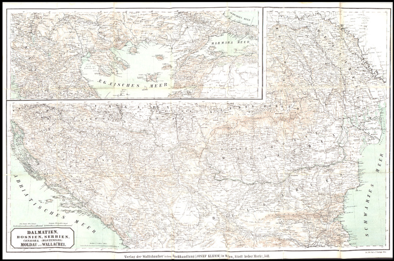 Dalmatien, Bosnien, Serbien, Crnagora/Montenegro/, Moldau und Wallachei