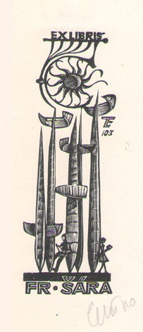 Exlibris Fr. Sara