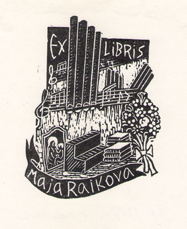 Exlibris Maja Rajkova