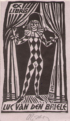 Exlibris Luk van den Briele