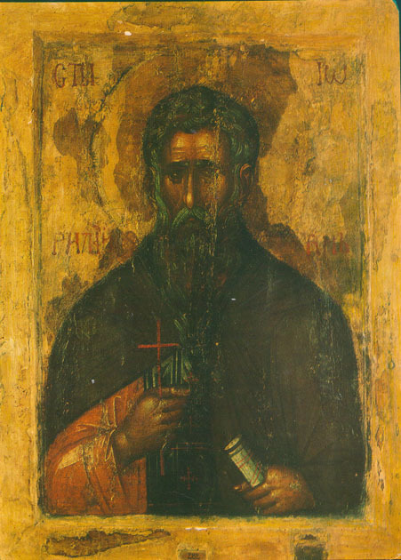 Икона "Св. Иван Рилски"- XIV