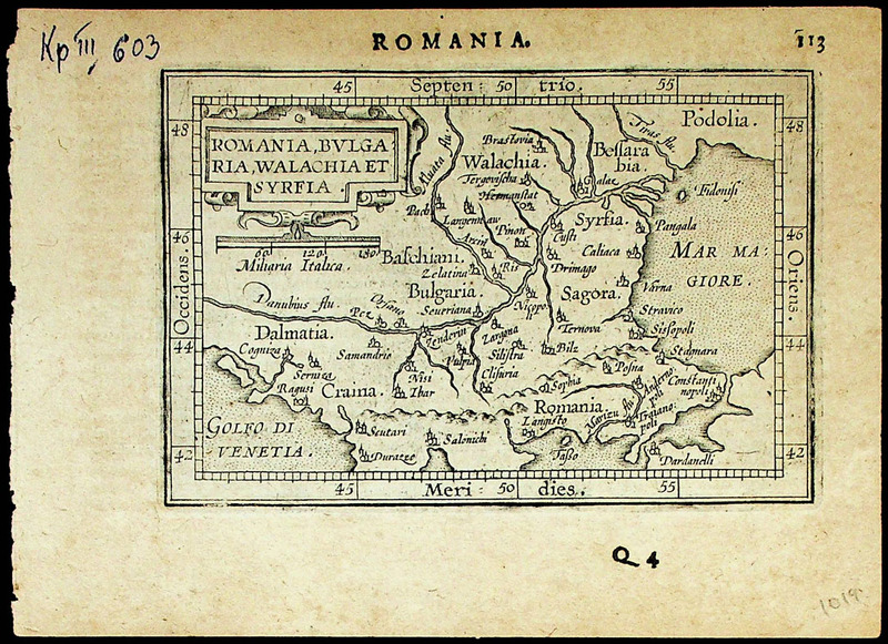 Romania, Bulgaria, Walachia et Syfria
