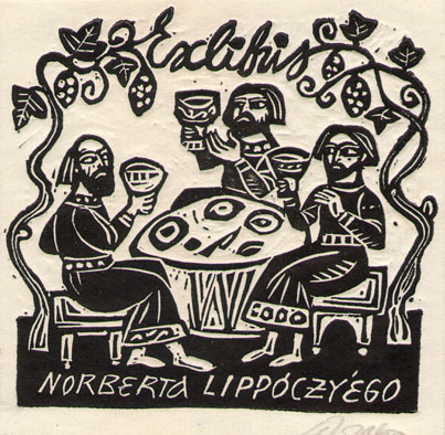 Exlibris Norberta Lippoczyego