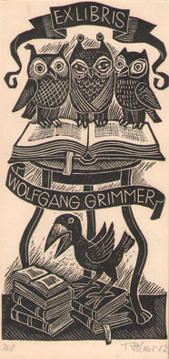 Exlibris Wolfgang Grimmer