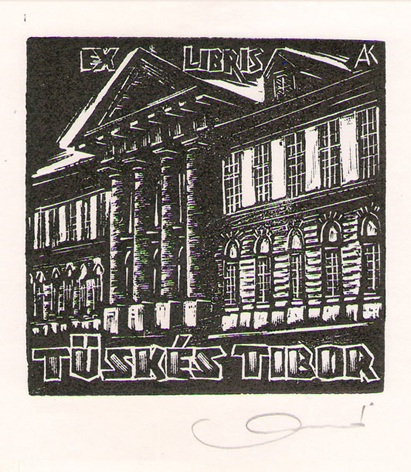 Exlibris Tuskes Tibor