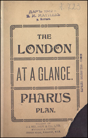 Pharus-map Londodn