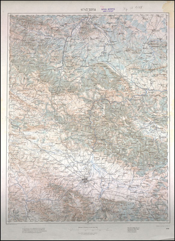 Generalkarte von Mitteleuropa 1:200 000