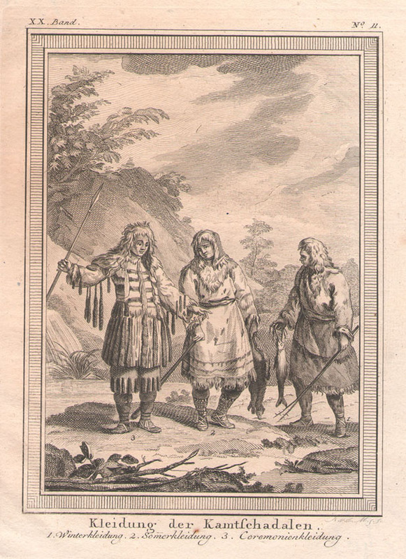 Kleidung der Kamtfchadalen