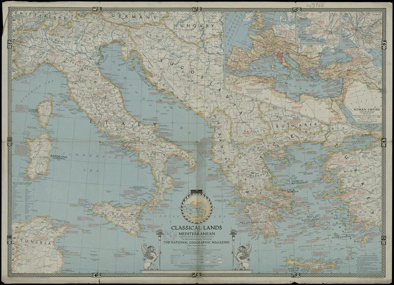Classical Lands Of The Mediterranean