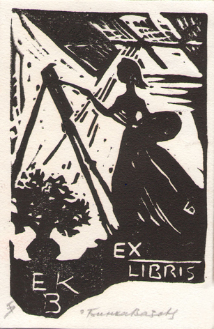 Exlibris Е. К. В.