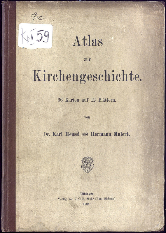 Atlas zur Kirchengeschichte