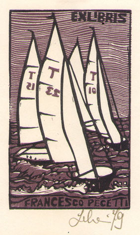 Exlibris Francesco Pecetti