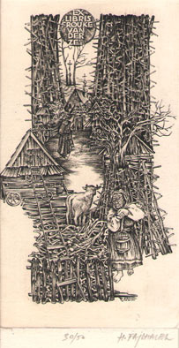 Exlibris Frouke van der Zee