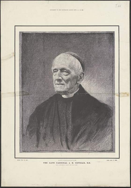 The Late Cardinal J. H. Newman