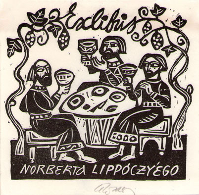Exlibris Norberta Lippoczyego