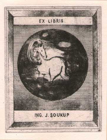 Ex Libris ing. J. Soukup