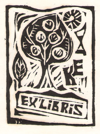 Exlibris К. Е.