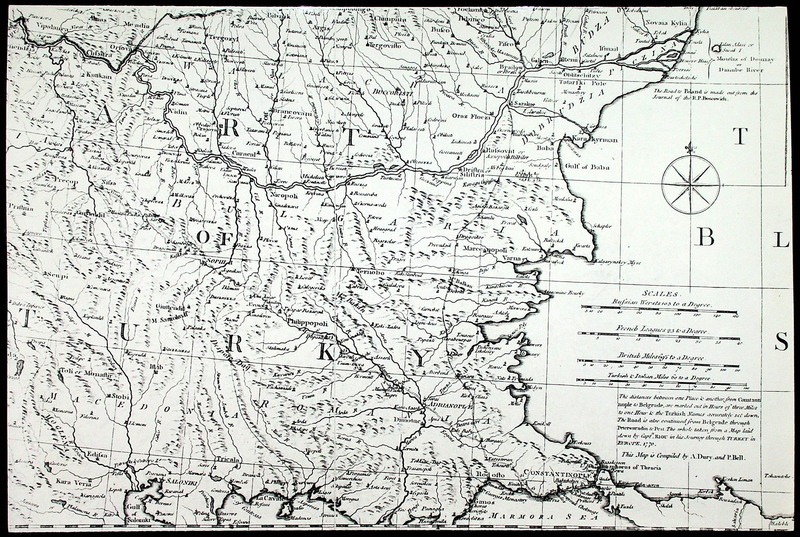 [Present seat of war between the russians, poles and turks]