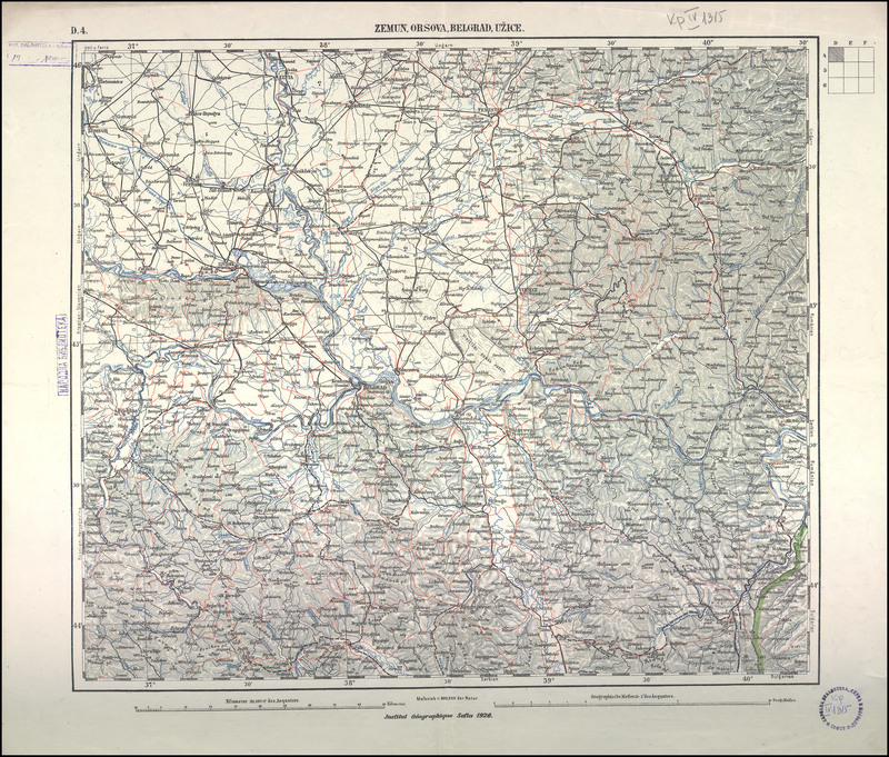 Generalstabskarte der Balkanhalbinsel