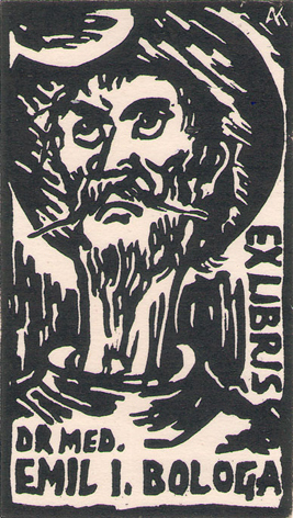 Exlibris dr. med. Emil I. Bologa