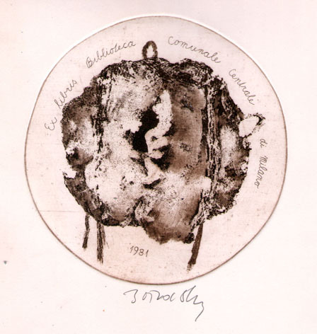 Exlibris Biblioteca Comunale Centrale di Milano
