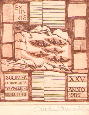 EXLIBRIS Yhtistus. Tallinna Exliibriseklubi
