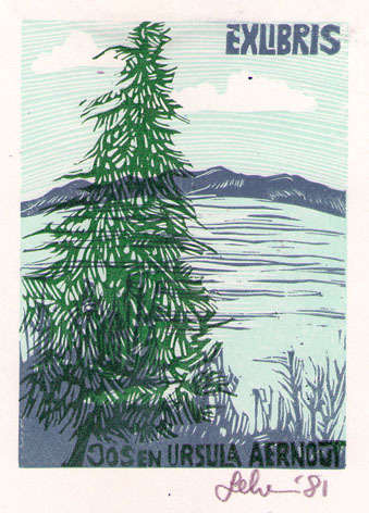 Exlibris Josen Ursula Aernout