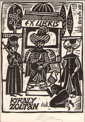 Exlibris Kiraly Zoltan
