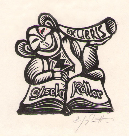 Exlibris Gisela Reller