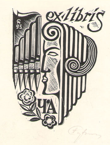 Exlibris Ч. А.