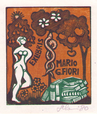 Exlibris Mario G. Fiori