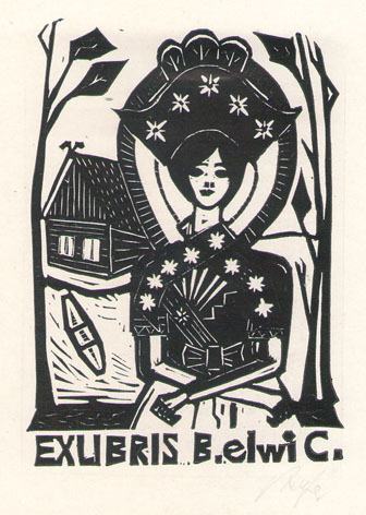 Exlibris B. Elwic
