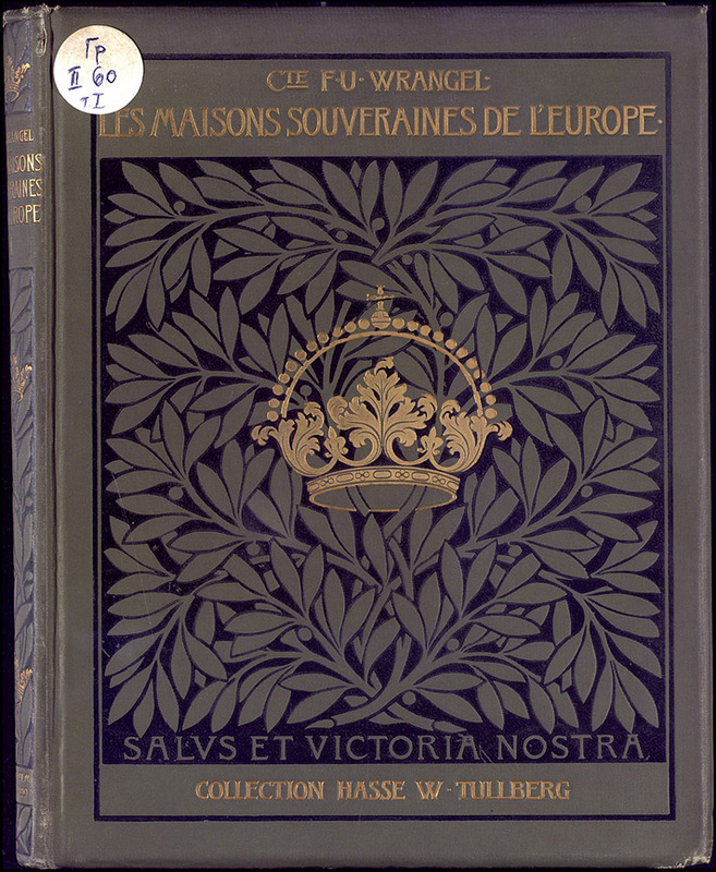 Les Maisons souveraines de l'Europe recuiel de portraits avec notices gеnеalogiques, dessins de Agi Lindegren. 1-2 т.
