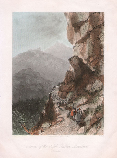 Ascent of the High Balkan Mountains, Rumelia