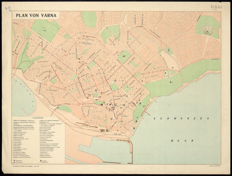 Plan von Varna